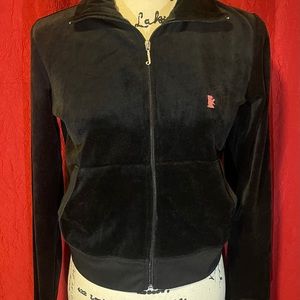 Juicy Couture Black Velour Track Suit